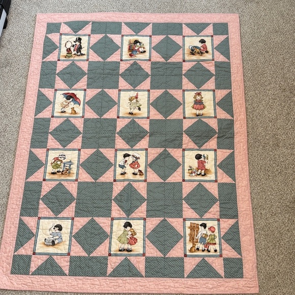 Handmade Other - Handmade Baby/ Children's Child Size Quilt 49" x 38"